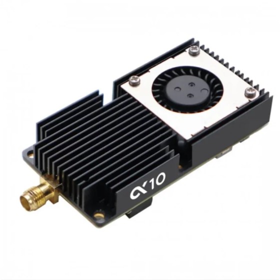 AKK Alpha 10 10W VTX - 5.8GHz 80CH 10W 7W 5W 3W 1W Power Switchable Fpv Video Transmitter Support Smart Audio